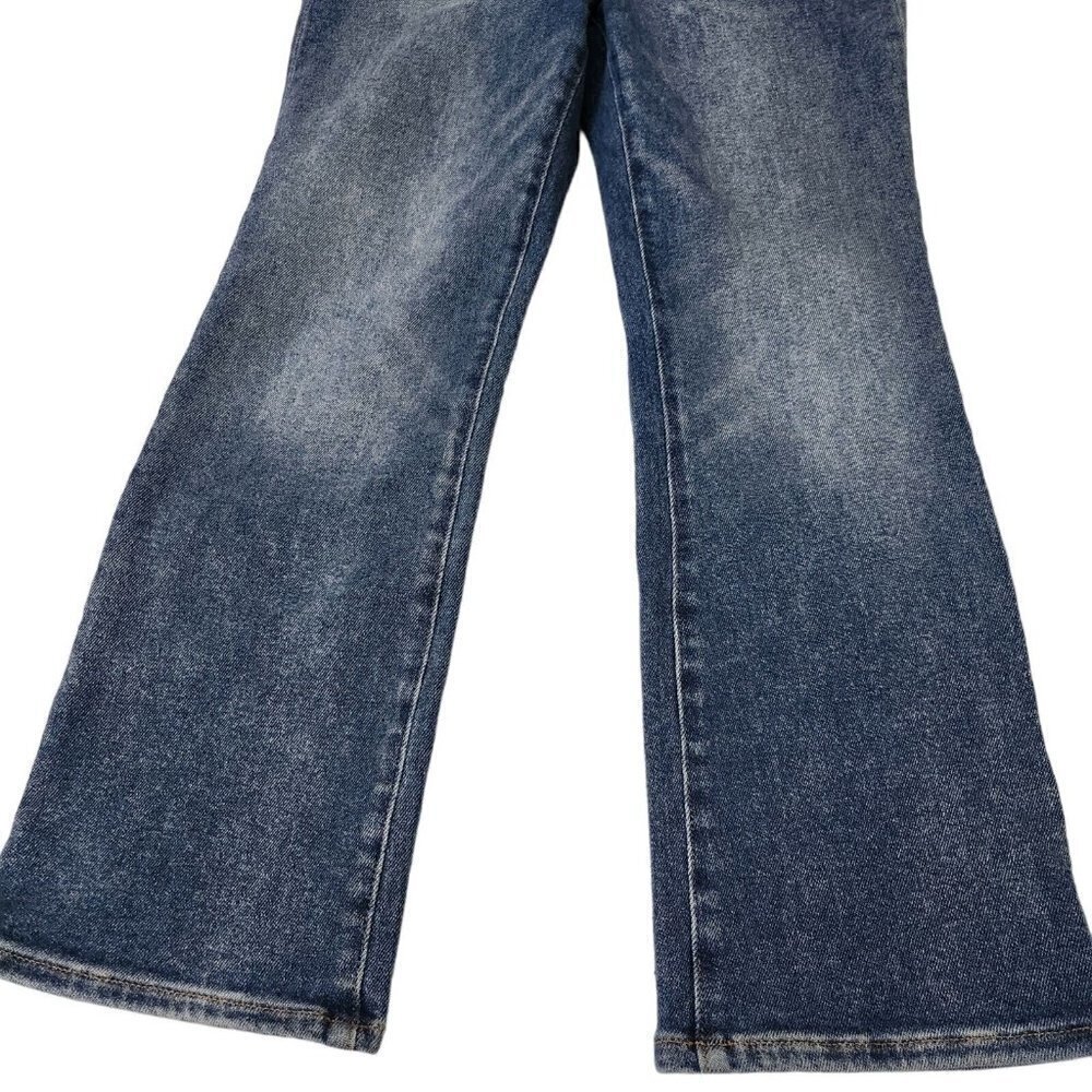 Madewell Jeans Womens 26 Cali Demi Boot Cut Dark Wash Denim Stretch Pockets - Picture 2 of 13